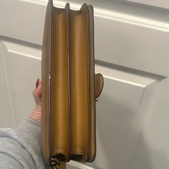 Coach Tabby 26 Tan/BRN Leather Shoulder Bag - Picture 5 of 13